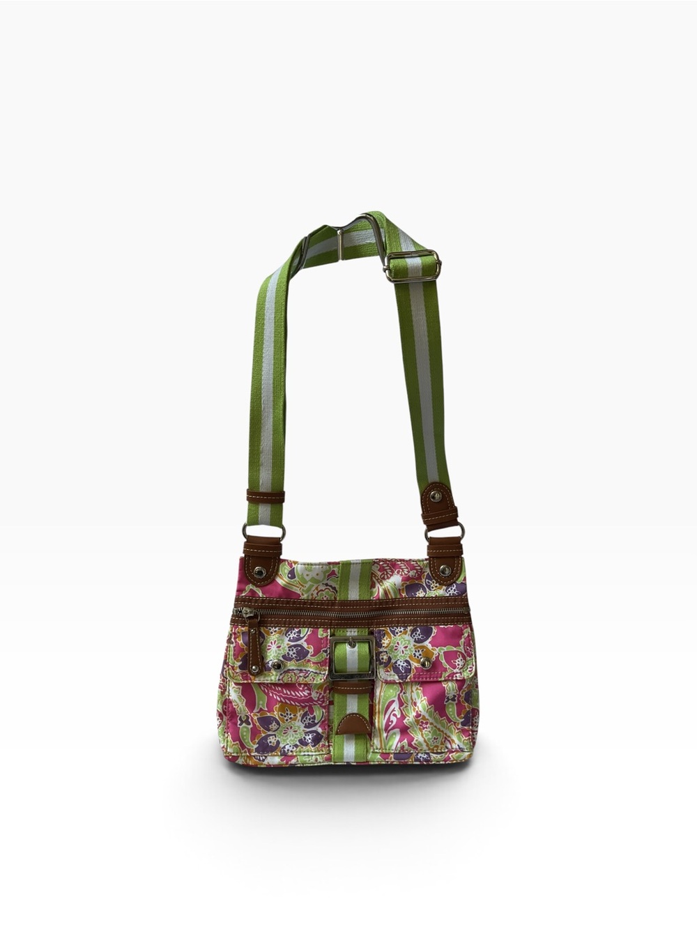 Tyler Rodan Floral Paisley Crossbody Y2K Boho Adjustable Strap